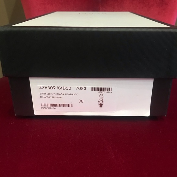 GUCCI Mustard Velvet UFO Princetown Loafers🌈🚀👽 - Picture 8 of 8